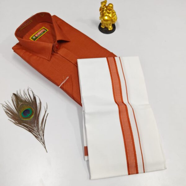 Cotton Shirt & Dhothis 002