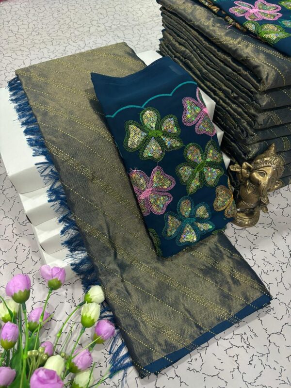 Georjet Fancy Sarees 050