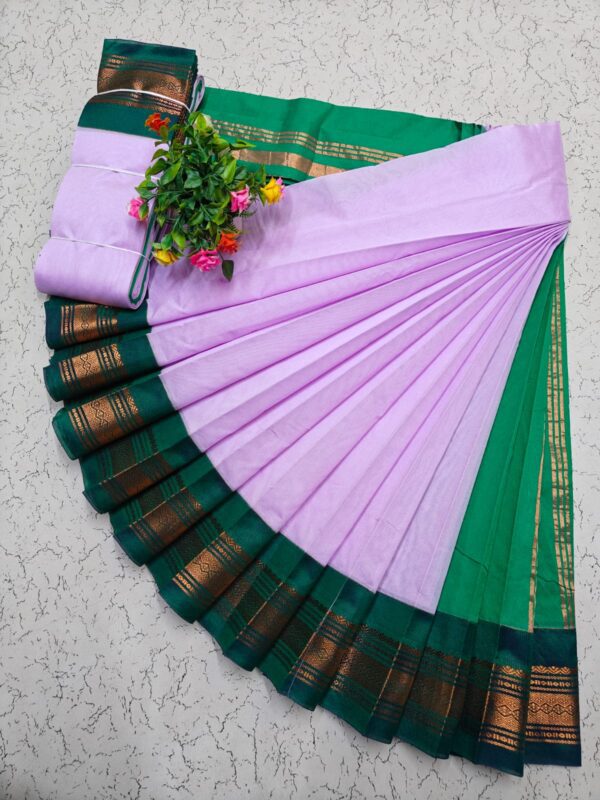 Korvai Border Silk Cotton Sarees 021