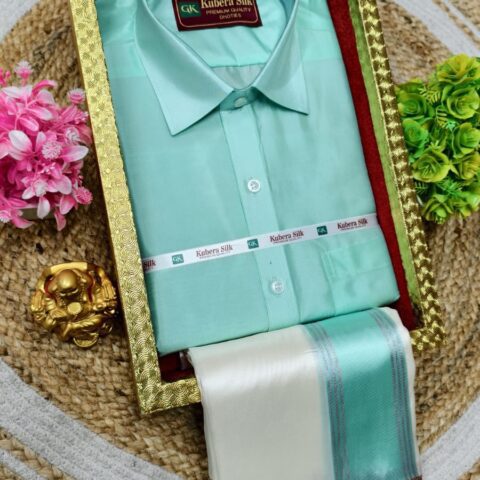 Asha Shirt & Dhothis 048