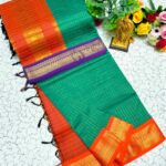 Checked Kalyani Cotton sarees 018