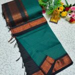 Checked Kalyani Cotton sarees 034
