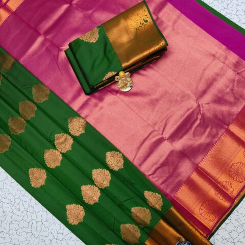 Fancy Bhutta Soft Silk Saree 002