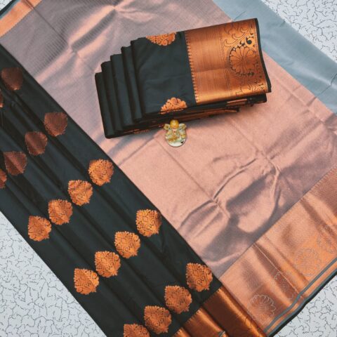 Fancy Bhutta Soft Silk Saree 005