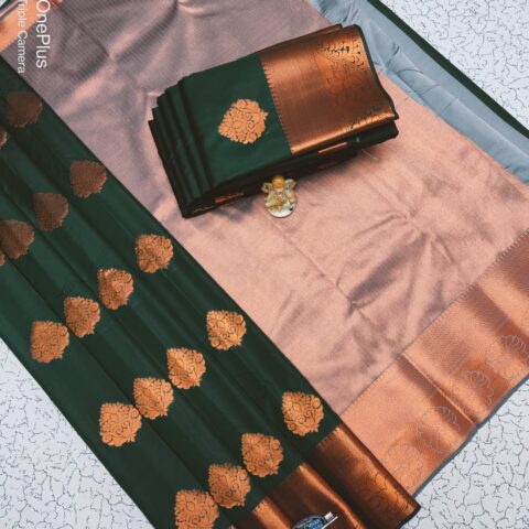 Fancy Bhutta Soft Silk Saree 007