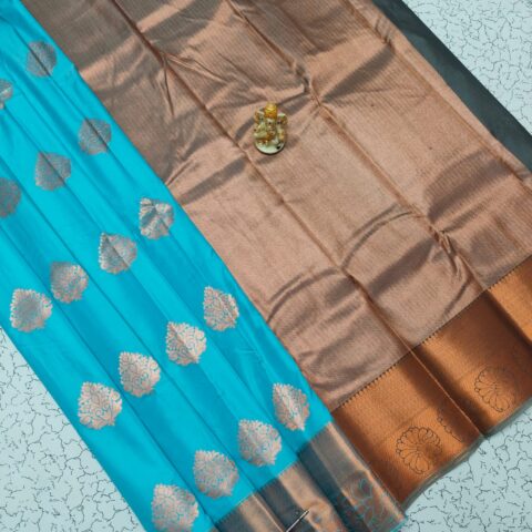 Fancy Bhutta Soft Silk Saree 027