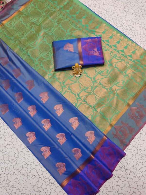 Fancy Soft Silk Saree 010