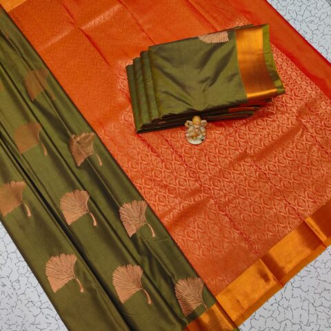 Fancy Soft Silk Saree 043