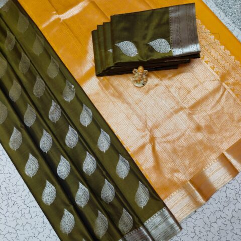 Fancy Soft Silk Saree 044