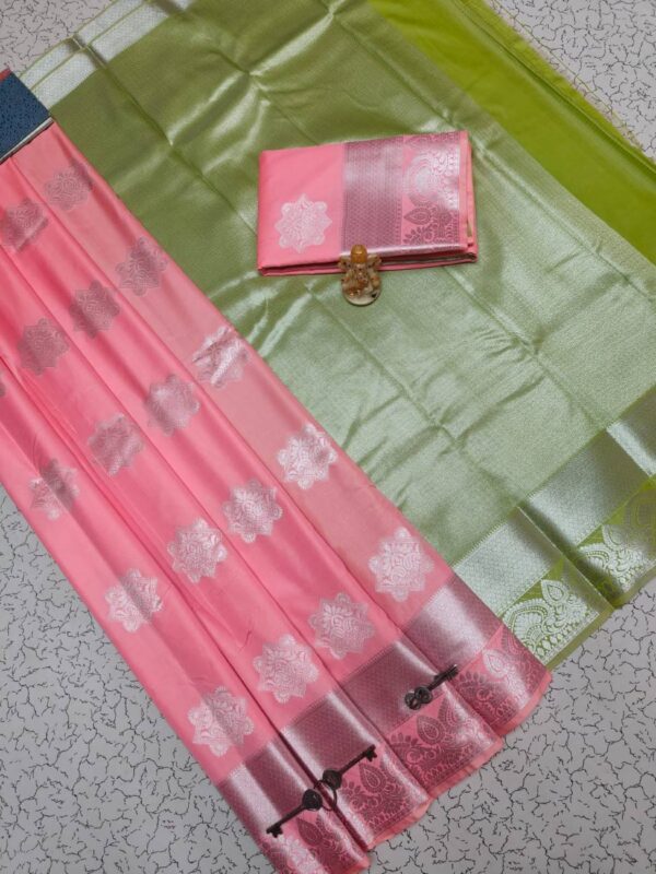 Fancy Bhutta Soft Silk Saree 007