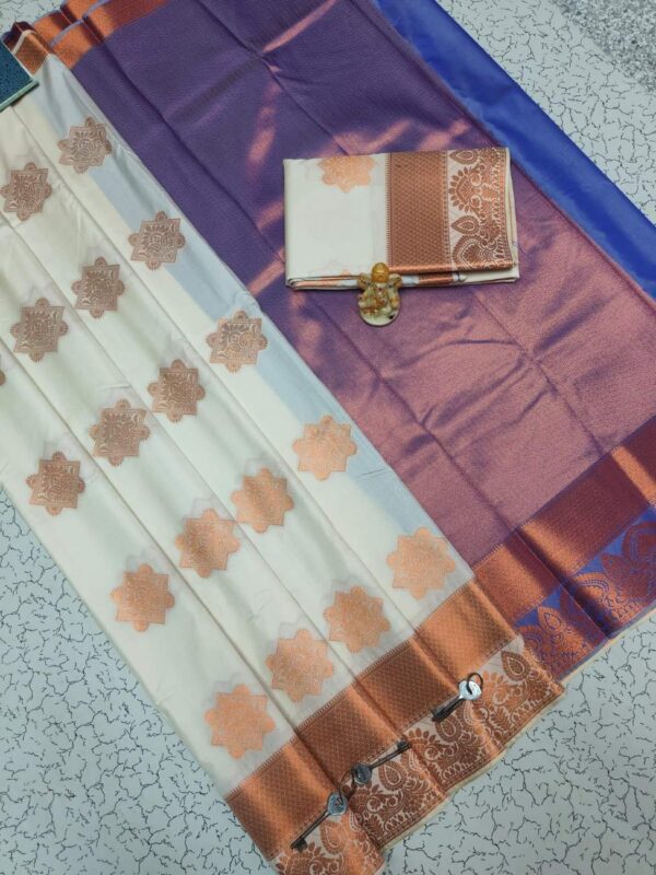 Fancy Bhutta Soft Silk Saree 013
