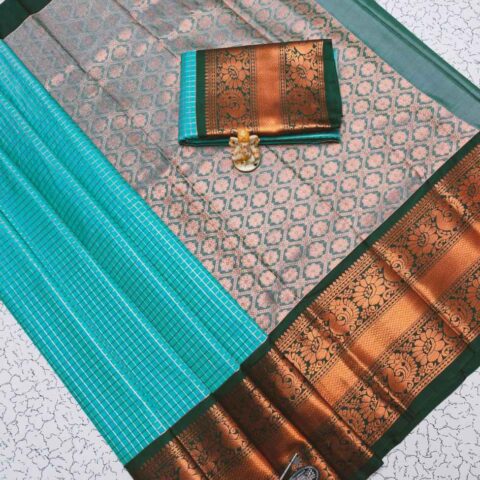Fancy Butta Big Border Sarees 014