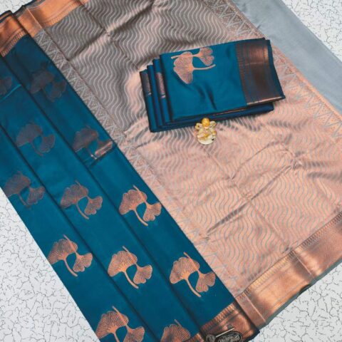 Fancy Soft Silk Saree 014