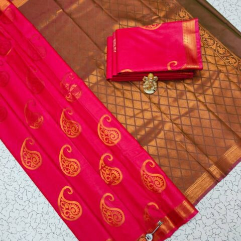 Fancy Soft Silk Saree 017