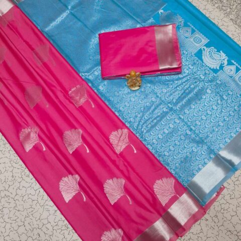 Fancy Soft Silk Saree 024