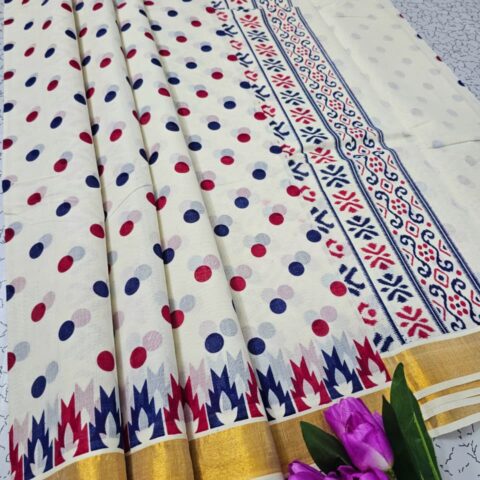 Printed Cotton Sarees 006