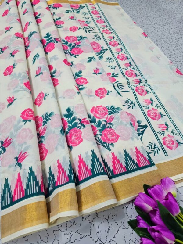 Printed Cotton Sarees 020