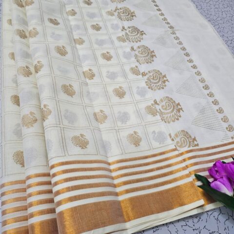 Printed Cotton Sarees 028