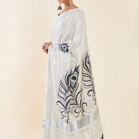 Kerala Tissue Saree 012