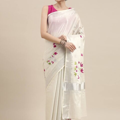 Kerala Tissue Saree 021