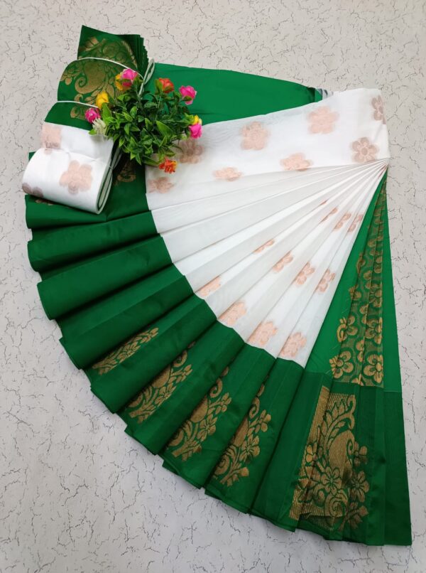 Kotanji Border Silk Cotton Sarees 008