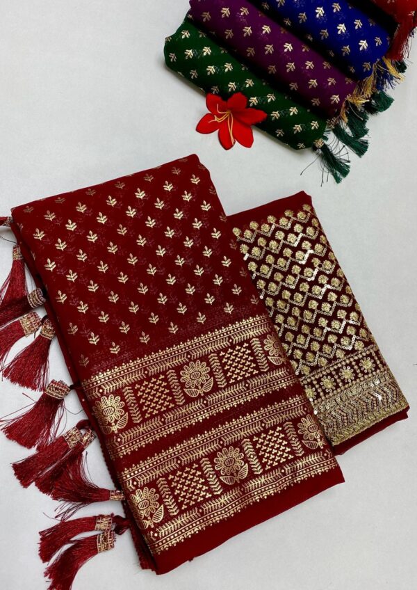 Georjet Fancy Sarees 025