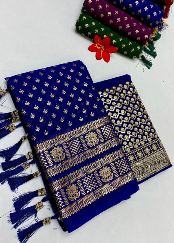 Georjet Fancy Sarees 029