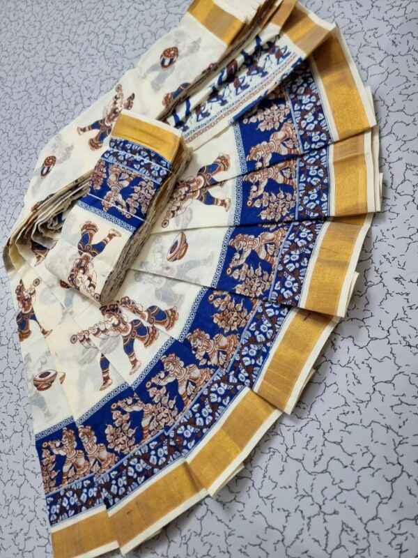 Printed Kerala Cotton 010