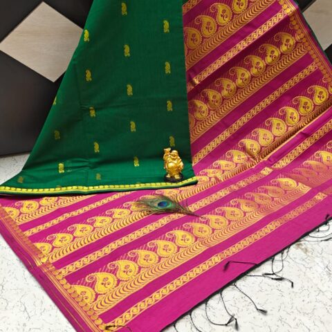 Maheswari Silk Cotton Sarees 034