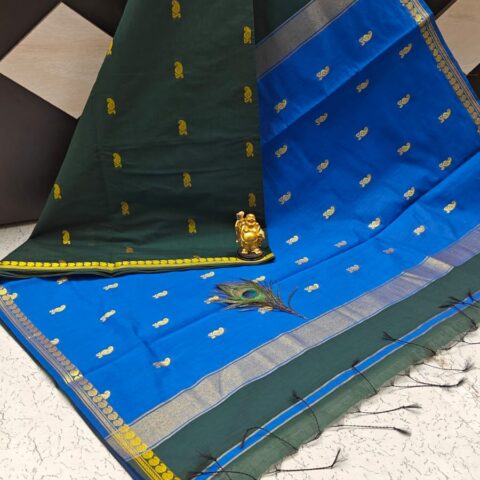 Maheswari Silk Cotton Sarees 036