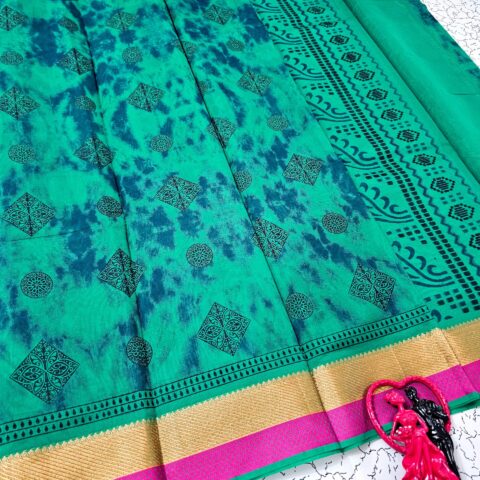 Colours Printed Kerala Sarees 014