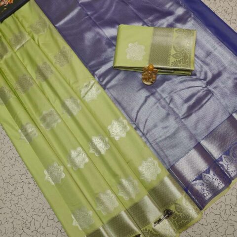 Fancy Bhutta Soft Silk Saree 023