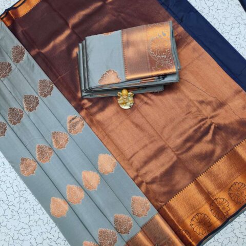 Fancy Bhutta Soft Silk Saree 029