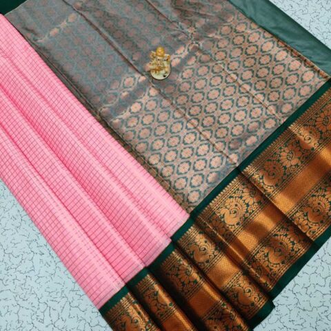 Fancy Butta Big Border Sarees 006