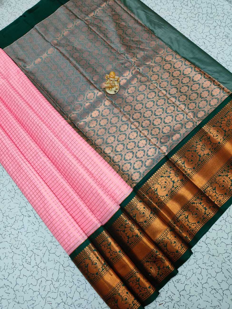 Fancy Butta Big Border Sarees 006