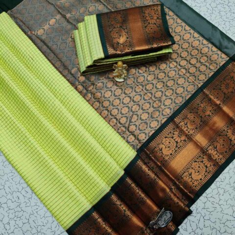 Fancy Butta Big Border Sarees 009