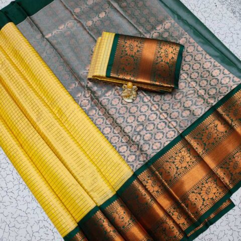 Fancy Butta Big Border Sarees 015