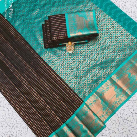 Fancy Butta Big Border Sarees 016