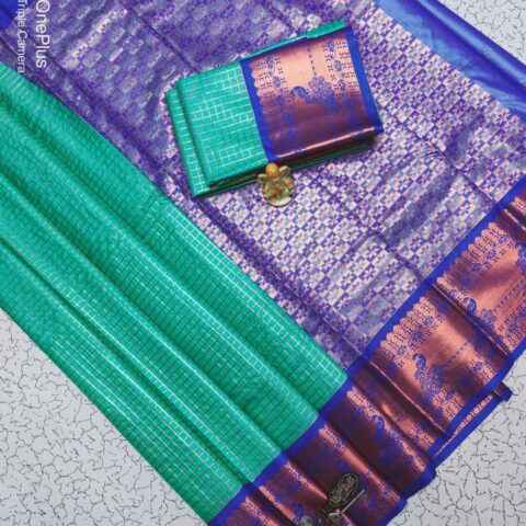 Fancy Butta Big Border Sarees 027
