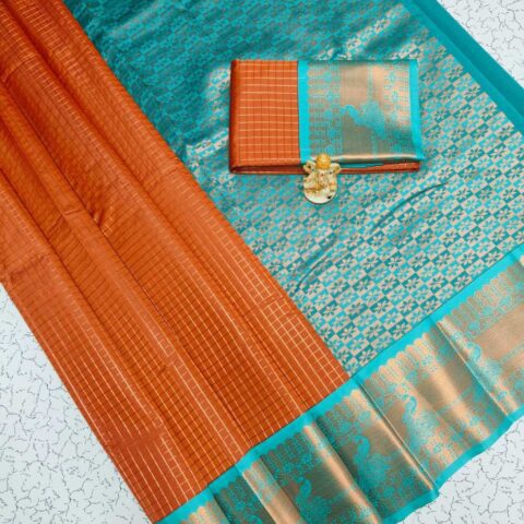 Fancy Butta Big Border Sarees 031