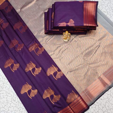 Fancy Soft Silk Saree 010
