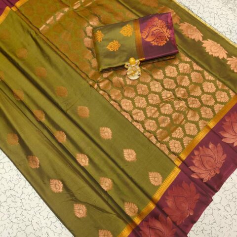 Fancy Soft Silk Saree 018