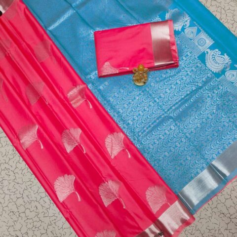 Fancy Soft Silk Saree 020