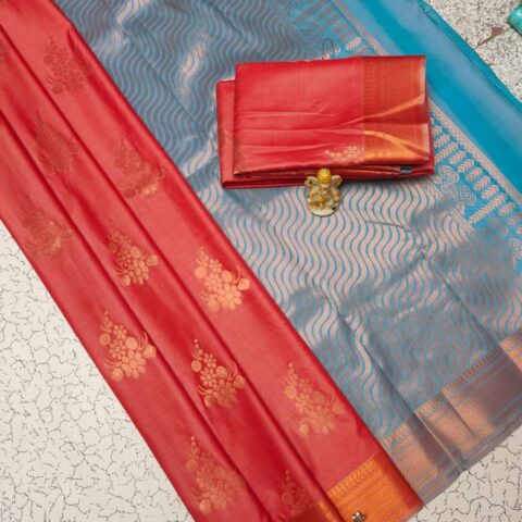 Fancy Soft Silk Saree 033