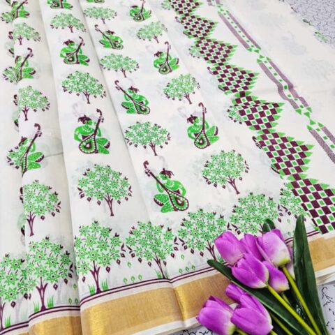 Printed Cotton Sarees 008