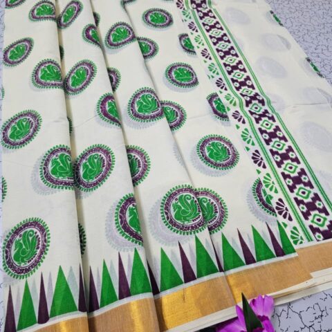 Printed Cotton Sarees 018
