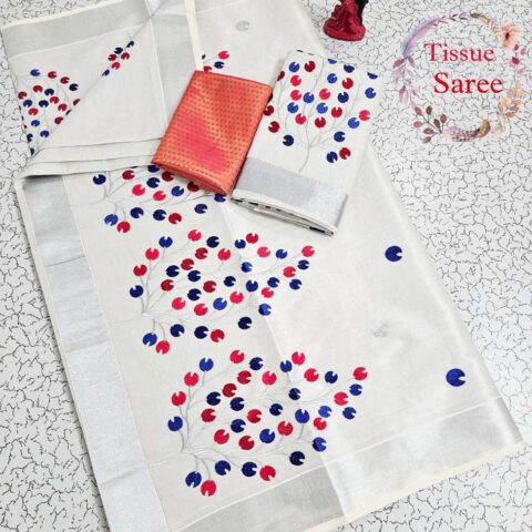 Kerala Tissue Saree 009