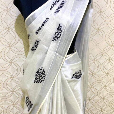 Kerala Tissue Saree 014