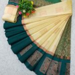 Kotanji Border Silk Cotton Sarees 028