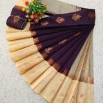 Kotanji Border Silk Cotton Sarees 043